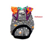 Mサイズ完成品【キャミ】Halloween ストライプ　黒