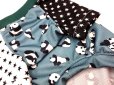 画像2: 【冷感クール】スターPANDA（カーキ）Tシャツ (2)