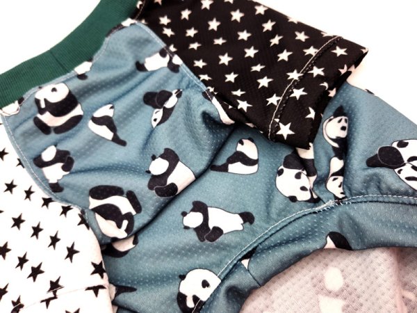 画像2: 【冷感クール】スターPANDA（カーキ）Tシャツ