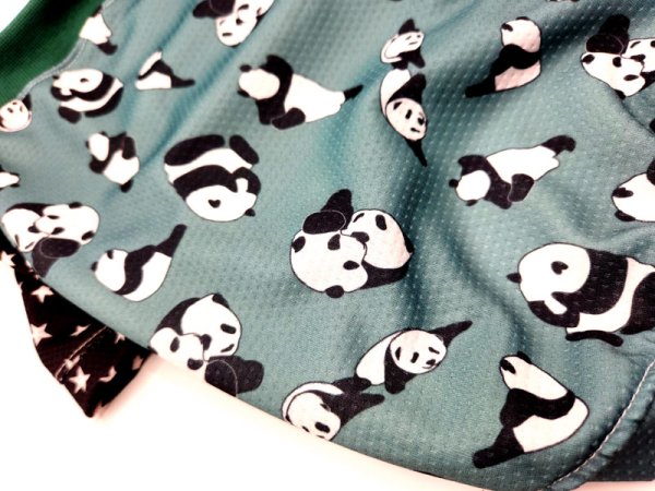 画像3: 【冷感クール】スターPANDA（カーキ）Tシャツ