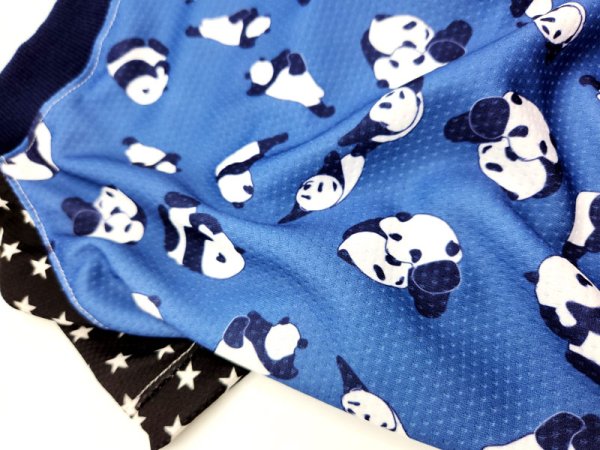 画像3: 【冷感クール】スターPANDA（青）Tシャツ