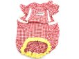 画像1: 【スモック】清涼ギンガムRED (1)