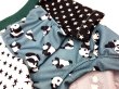 画像2: 【冷感クール】スターPANDA（カーキ）Tシャツ (2)